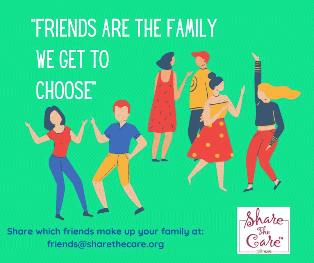 Friends-are-the-family-you-get-to-choose