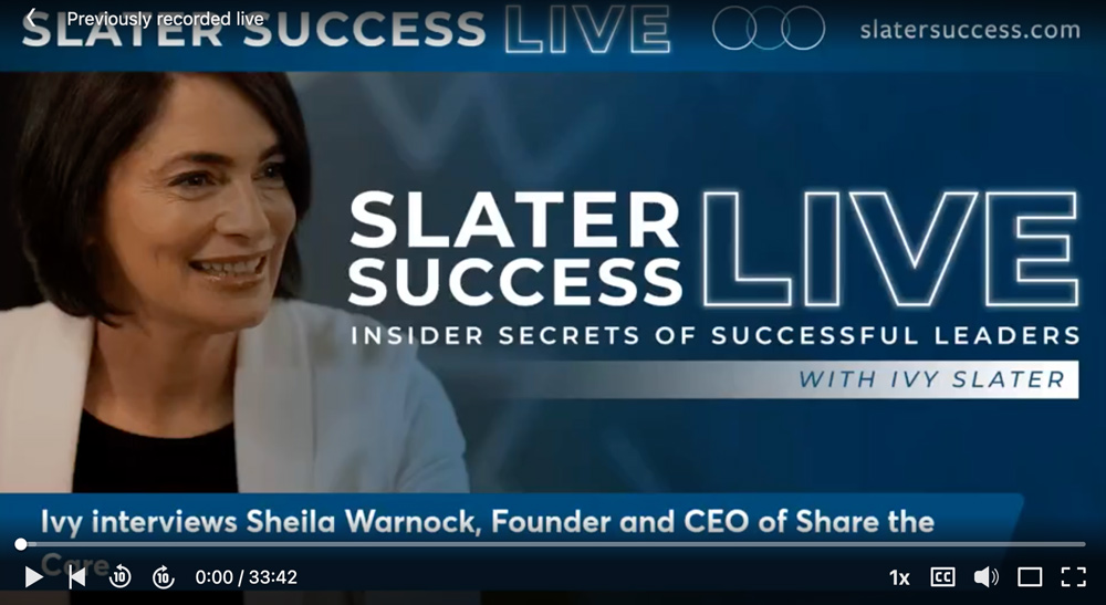 Slater Success Live by Ivy Slater